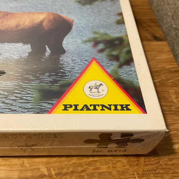Piatnik Austria Puzzle Elk Canada Puzzle 1000 pieces No. 5413 – NEW - Picture 7 of 11